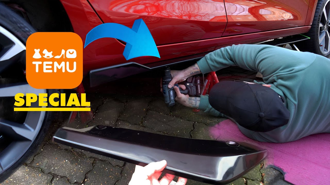 Installing Temu side skirts on a Leon MK4