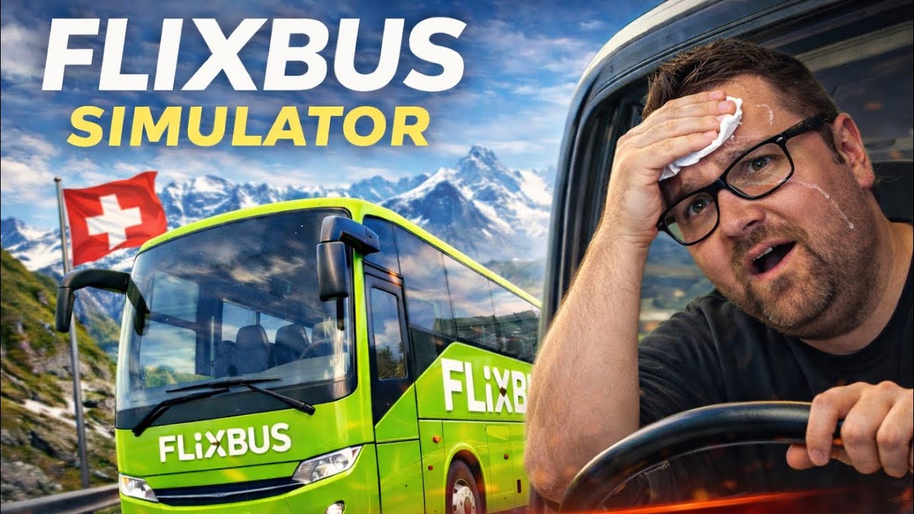 Mit dem FlixBus durch die Schweiz | Fernbus Simulator
