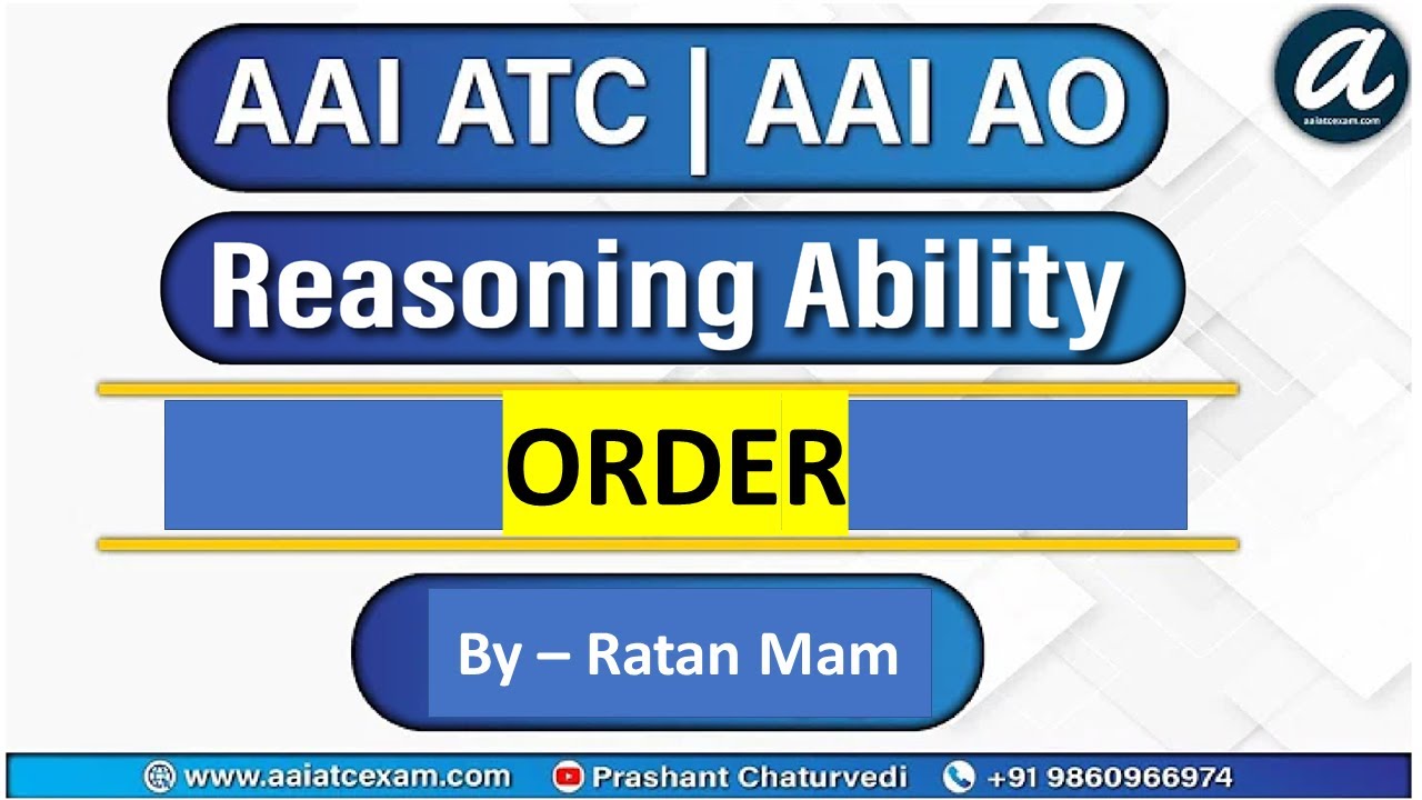 Order| Reasoning | AAI ATC 2021 & AAI AO 2021 |
