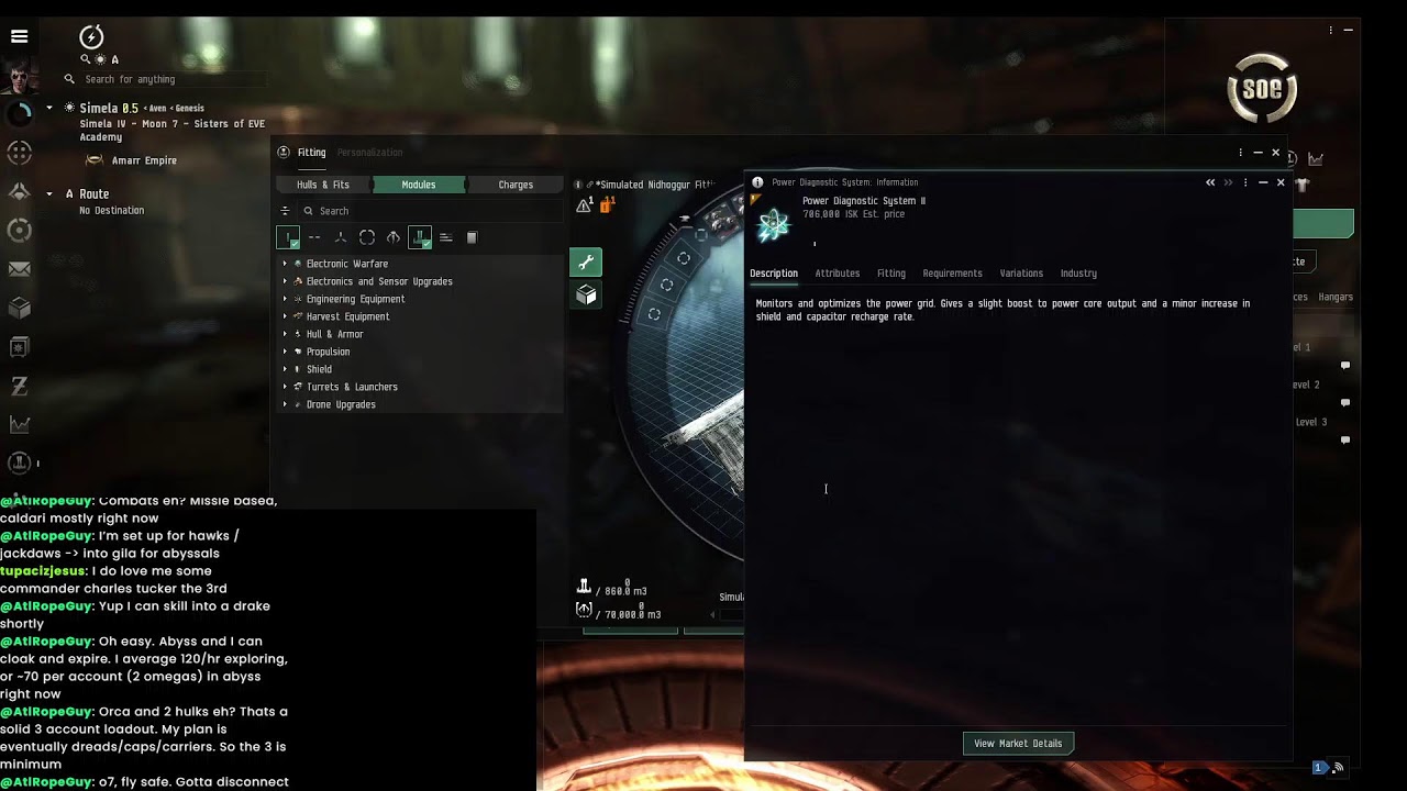 EVE online| Sisters of Eve mission running
