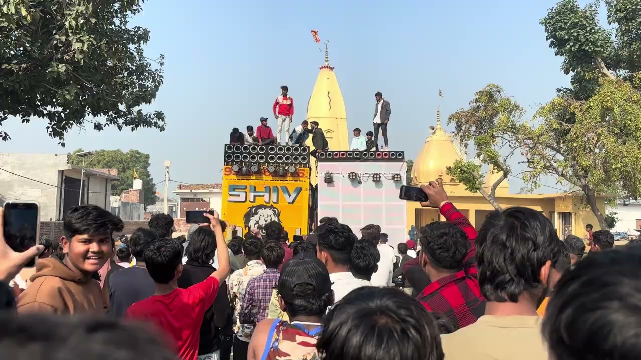 Dj Kartik numberdar vs dj shiv Kazipura full competition from malagar Bulandshaha 🦁🔱