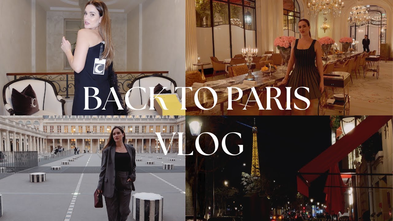 ВЕРНУЛСЯ В ПАРИЖ | Ужин в ресторане Plaza Athenee со звездой Мишлен | + Новые ювелирные изделия и...