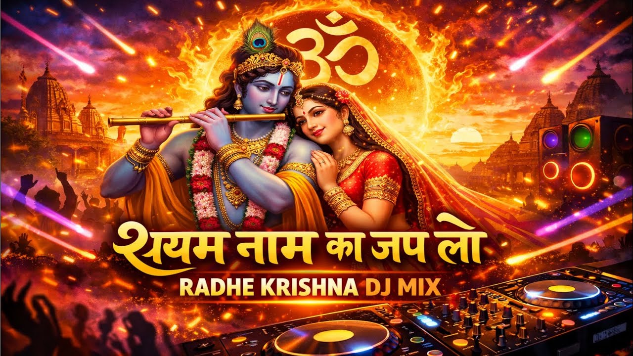 🕉️ Shyam Naam Ka Jap Lo | Radhe Krishna DJ Mix 🔥
