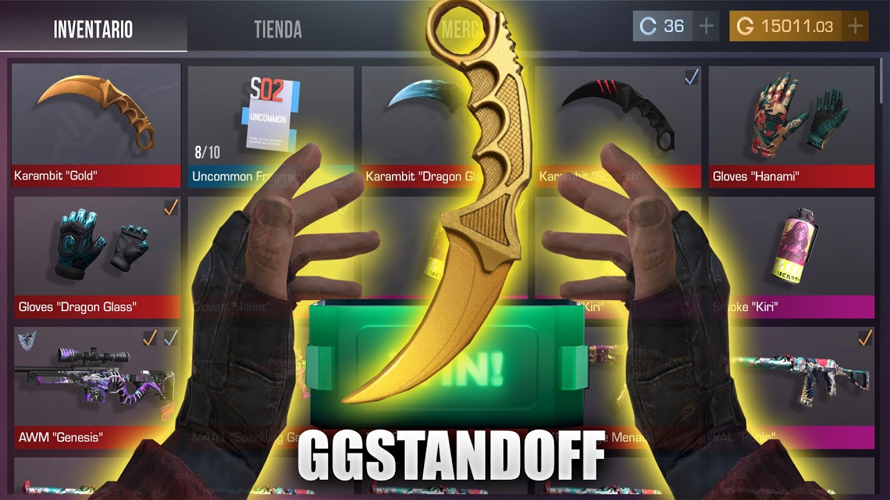 HISTÓRICO SACO UN KARAMBIT GOLD!! (CON 40.000 DE GOLD) | Standoff 2