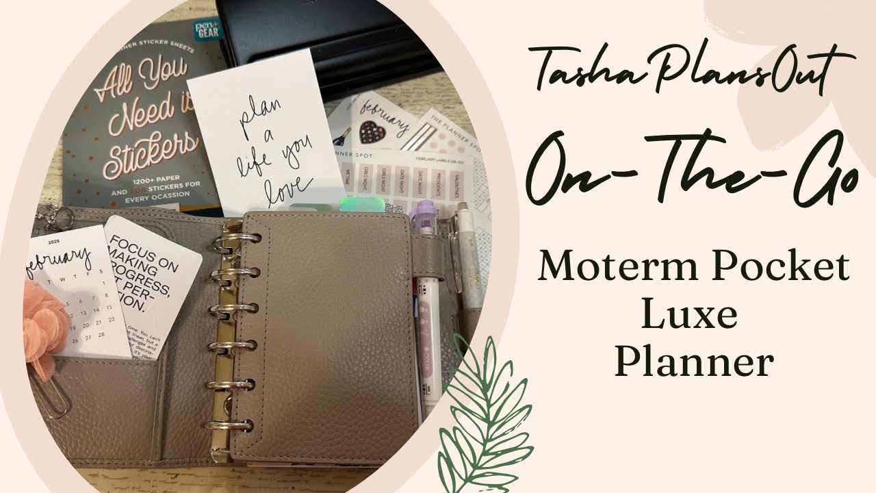 Moterm Pocket Luxe Planner | On The Go