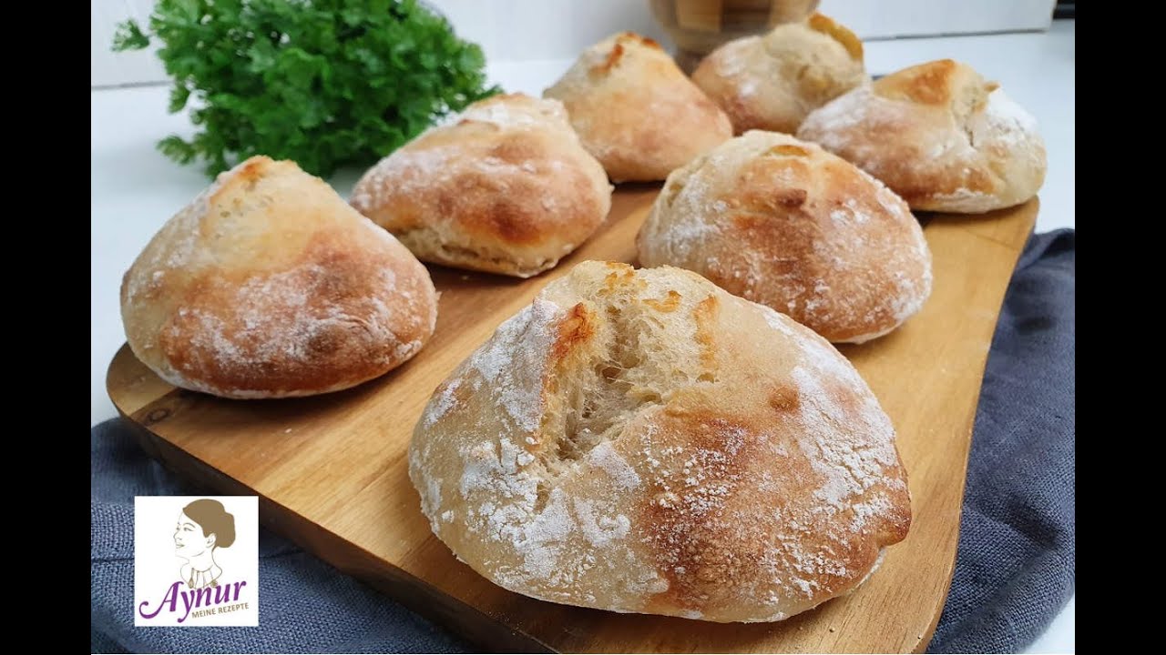 Übernachtbrötchen I Das sind die einfachsten und die besten  Sonntagsbrötchen