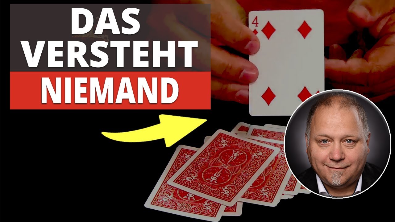 Dieser Kartentrick funktioniert IMMER und JEDERZEIT! Jetzt LERNEN