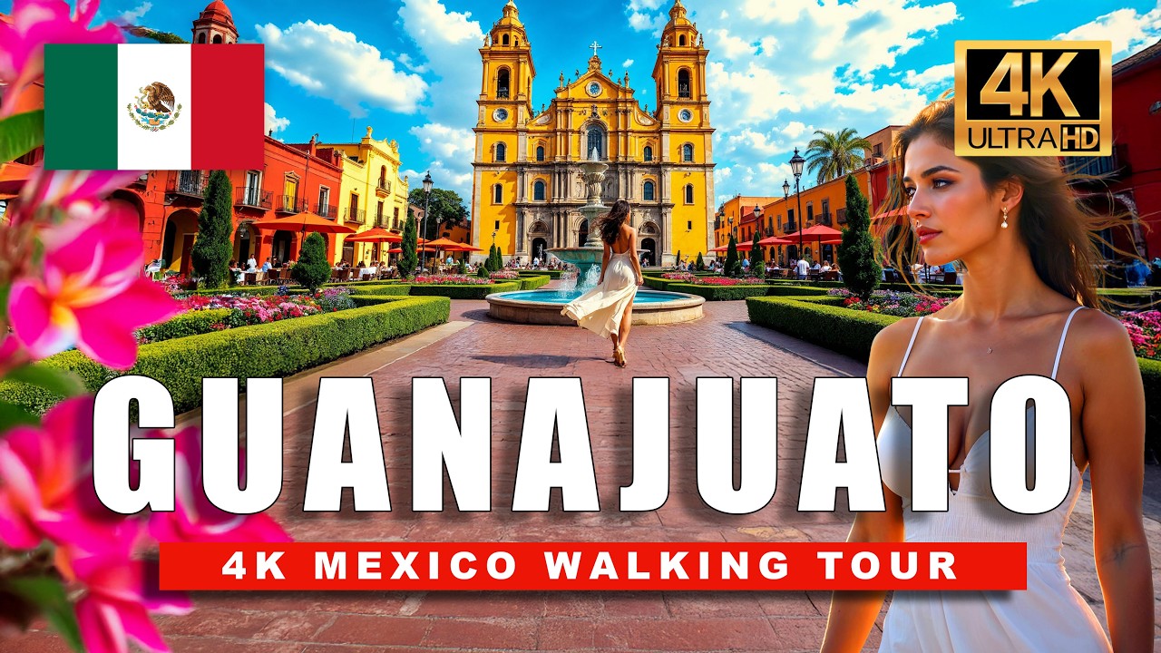 🇲🇽 Guanajuato Walking Tour | Mexico’s Colorful Treasure [4K HDR/60FPS]