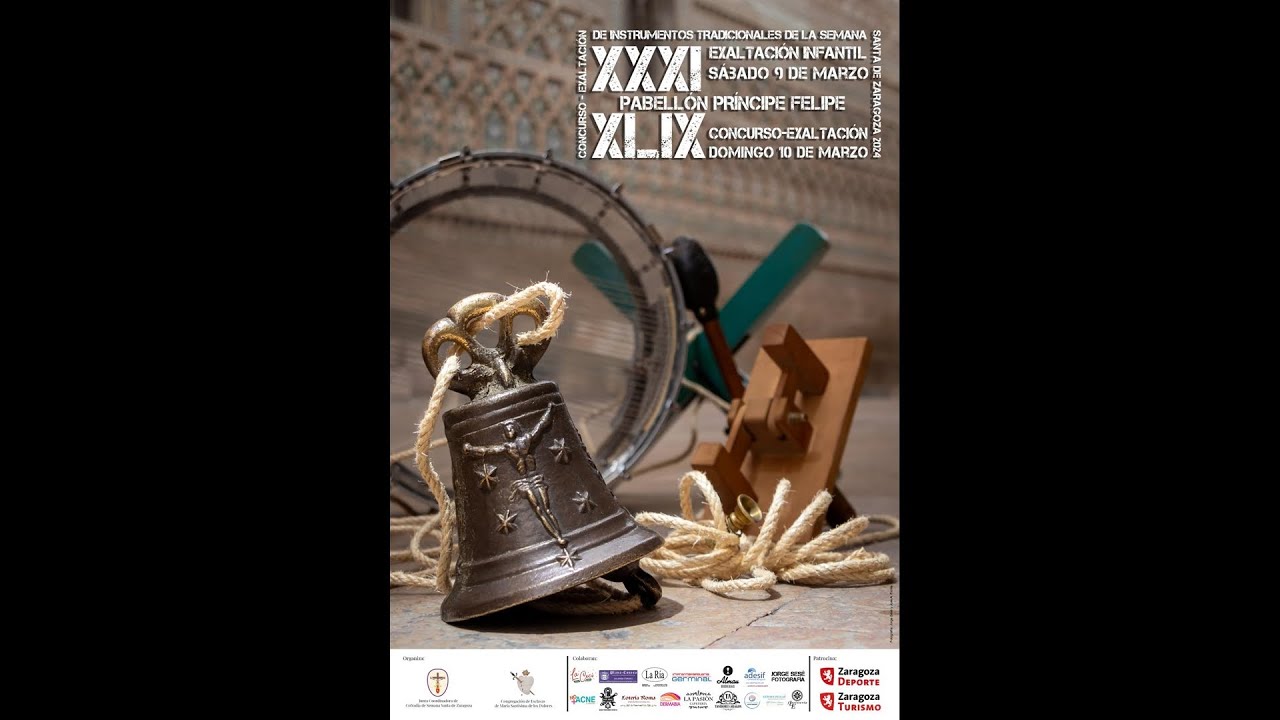 Concurso Exaltación de Instrumentos Tradicionales 2024. Semana Santa Zaragoza 