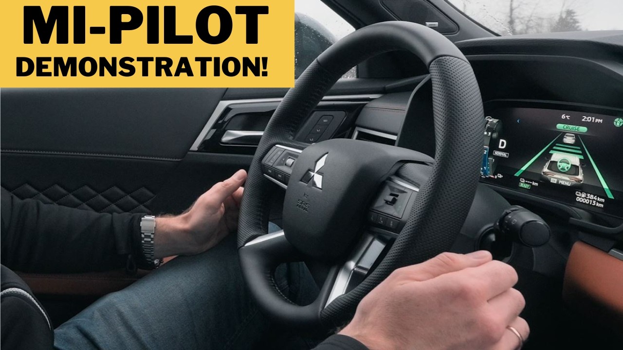 Mi-Pilot Mitsubishi Outlander (and PHEV) - real life demonstration!