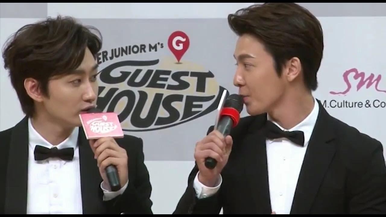 [Part 6] 140714 HaeHyuk/EunHae sweet moments - Guest house press conference