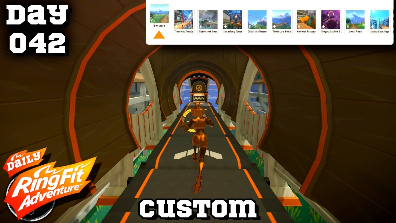 【CUSTOM: Day 42】CARDIO  | DAILY Ring Fit Adventure - No Commentary