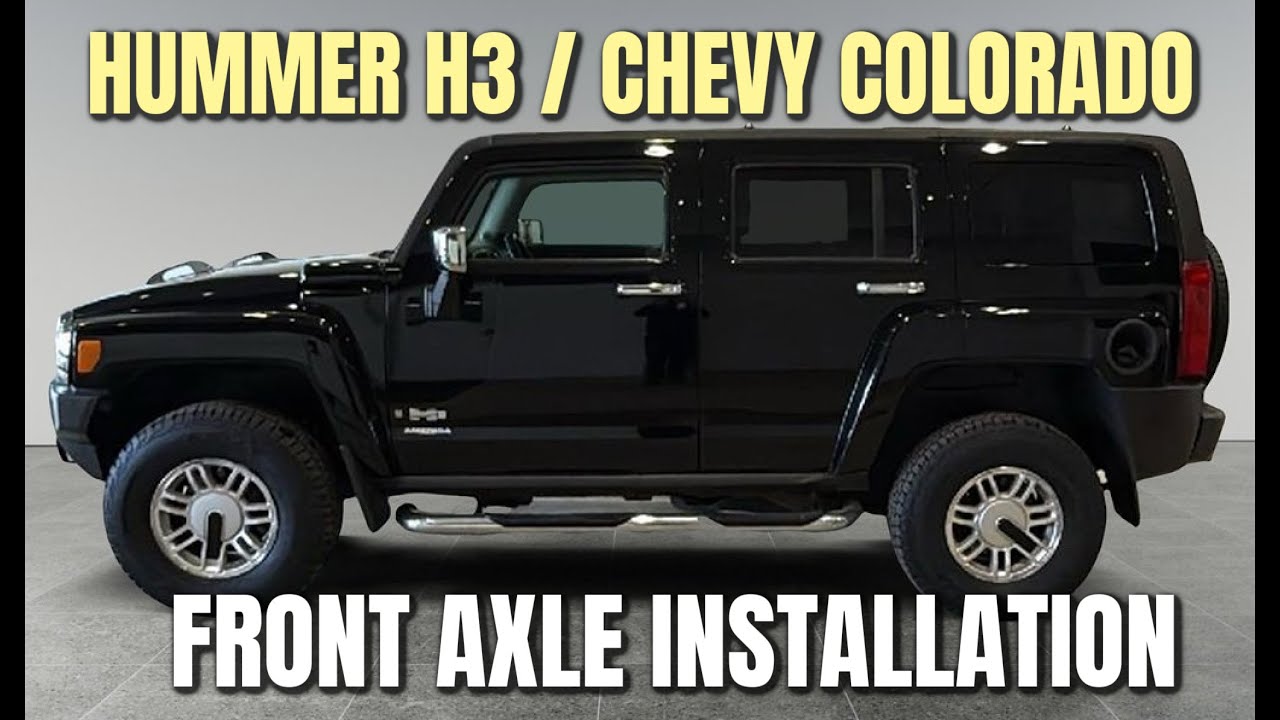 How To Install Cv Axle - Hummer / Chevy Colorado