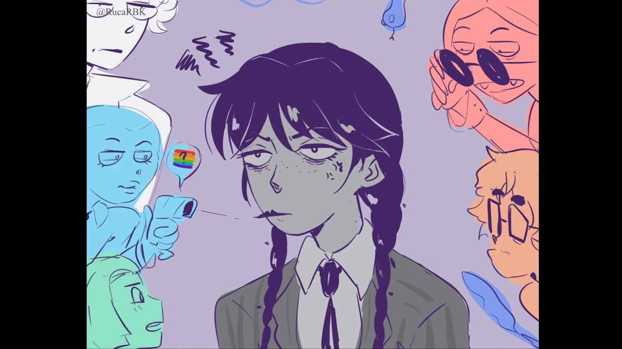 Is Wednesday gay or european or Latina? || animatic