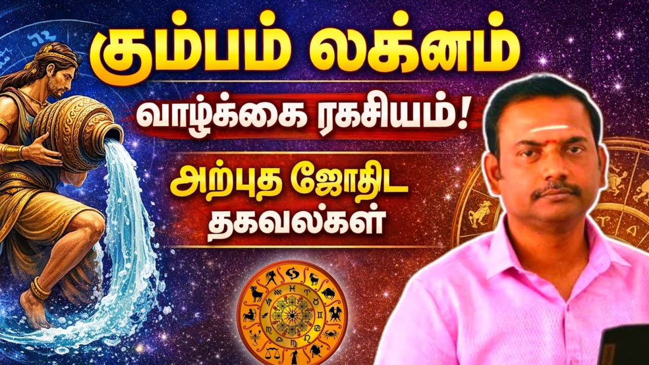 கும்பம் லக்னகாரர்களின் வாழ்க்கை ரகசியம் அற்புத ஜோதிட தகவல்கள் | kumbam lagnam palan
