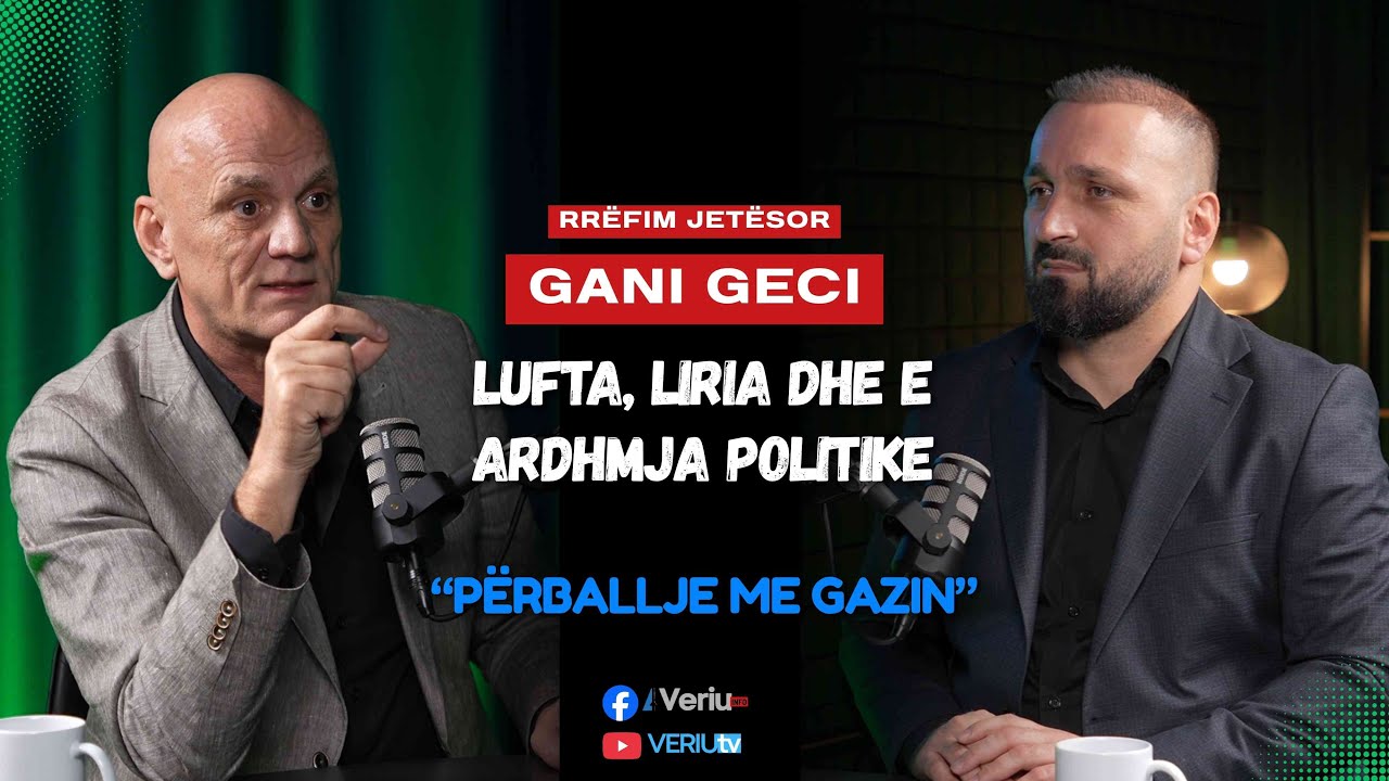Përballje me Gazin - Rrëfimi jetësor i Gani Geci: Lufta, Liria dhe e Ardhmja Politike