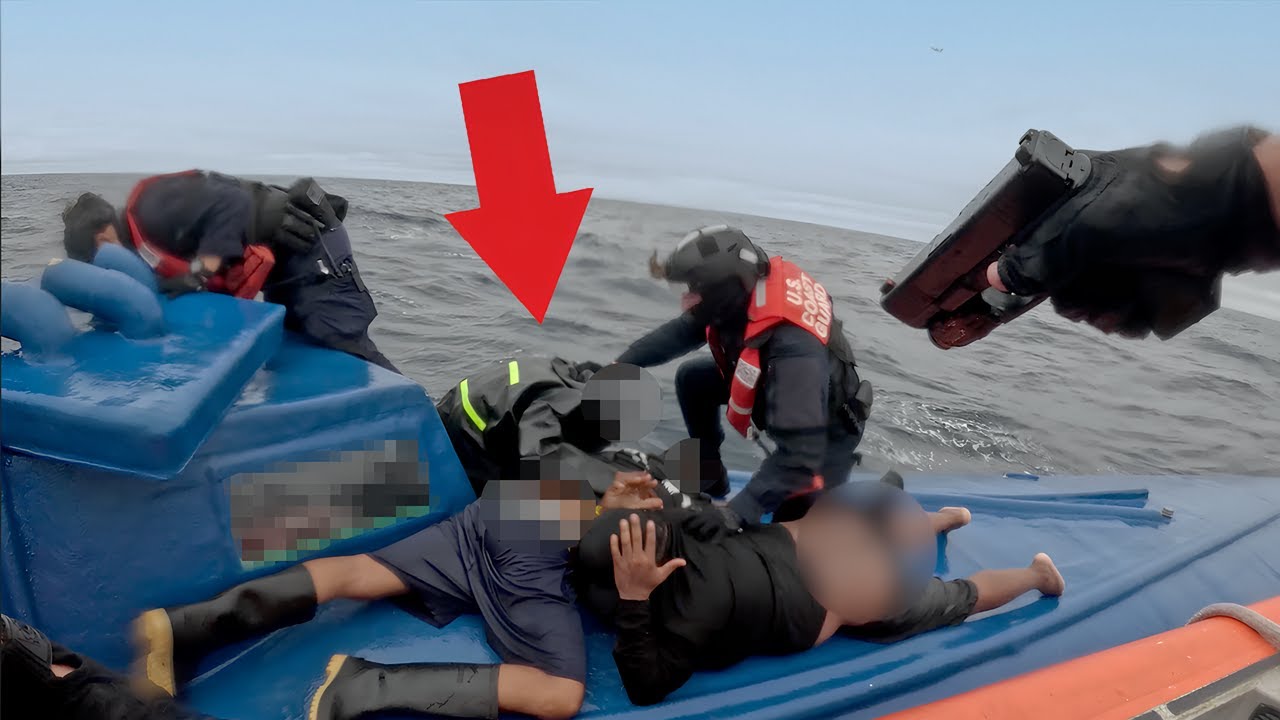 Dramatic Moment! U.S. Coast Guard Intercepts Major Smuggling Operation at Sea