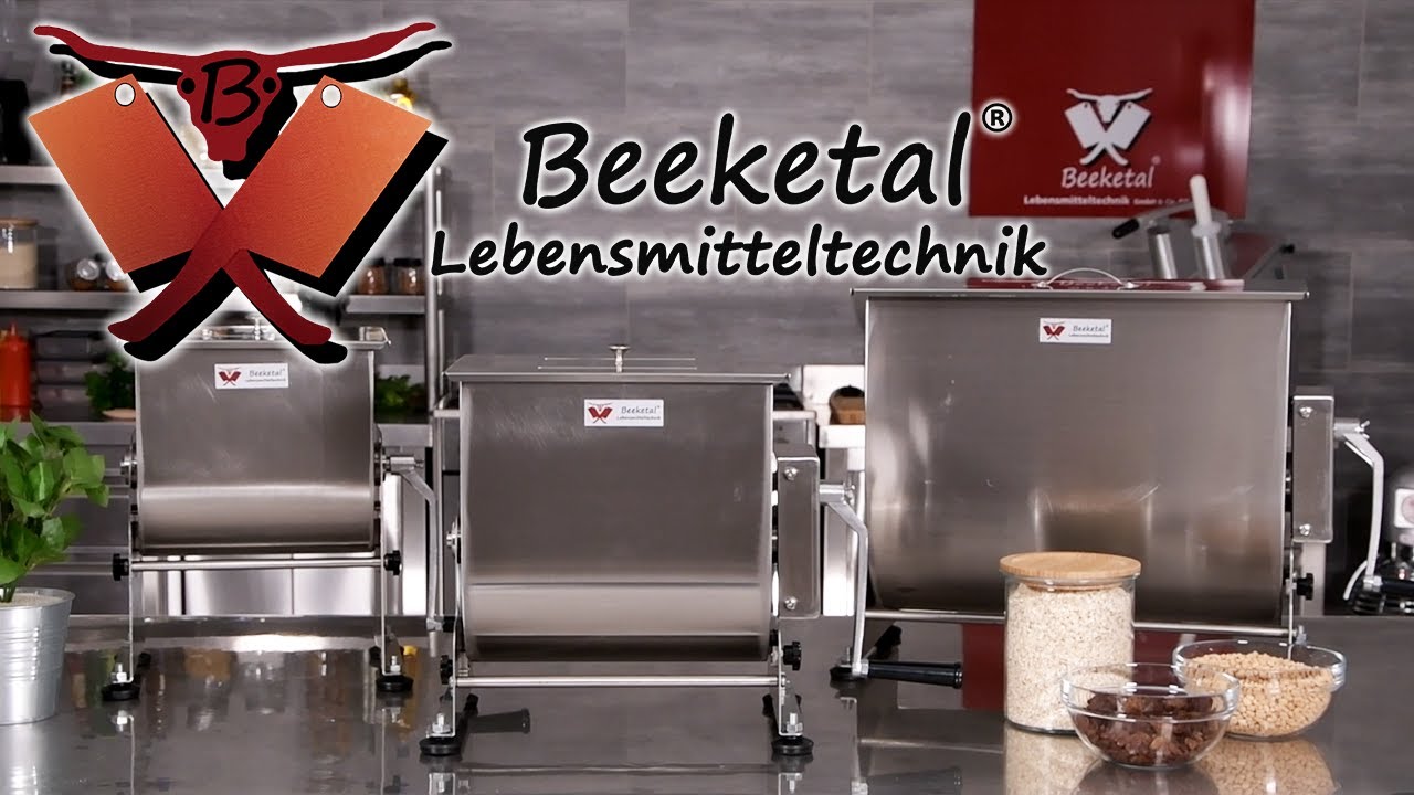 Beeketal Mischer Menger Mixmaster Marinator mit und ohne kipp