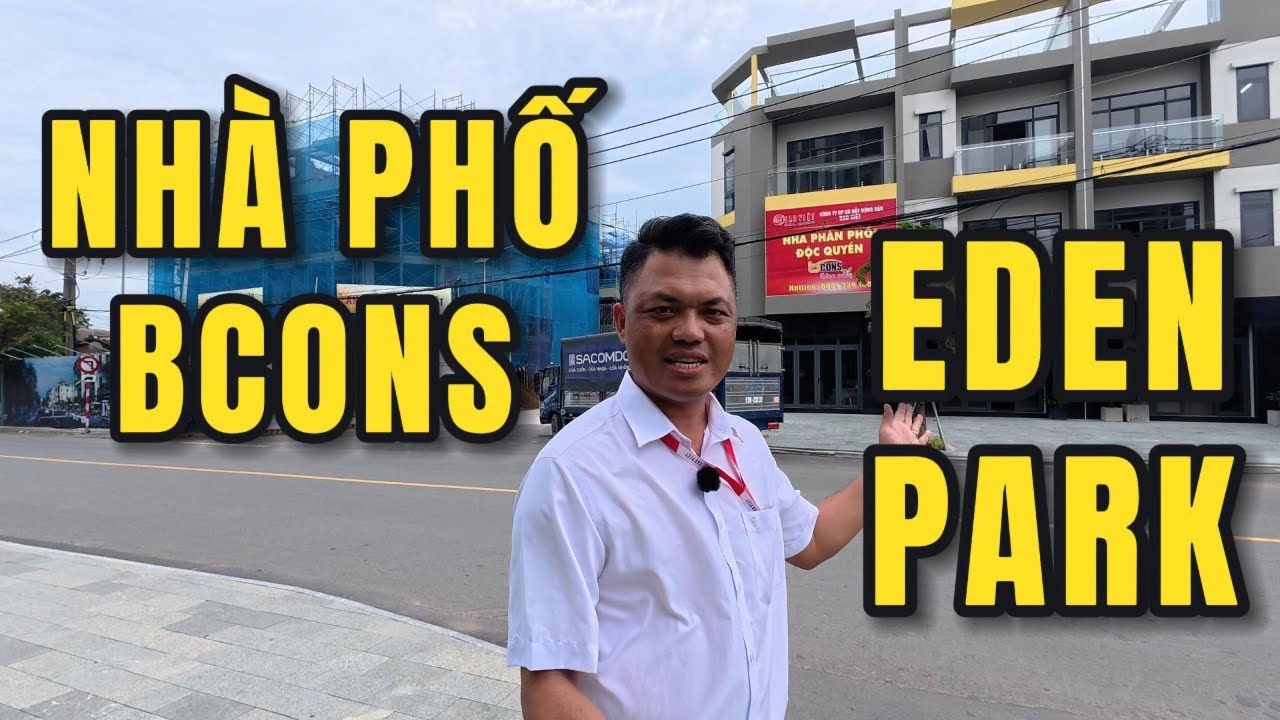 Tiến Độ Thực tế Bcons Eden Park Dĩ An | Nhà phố sổ hồng riêng gần Metro số 1