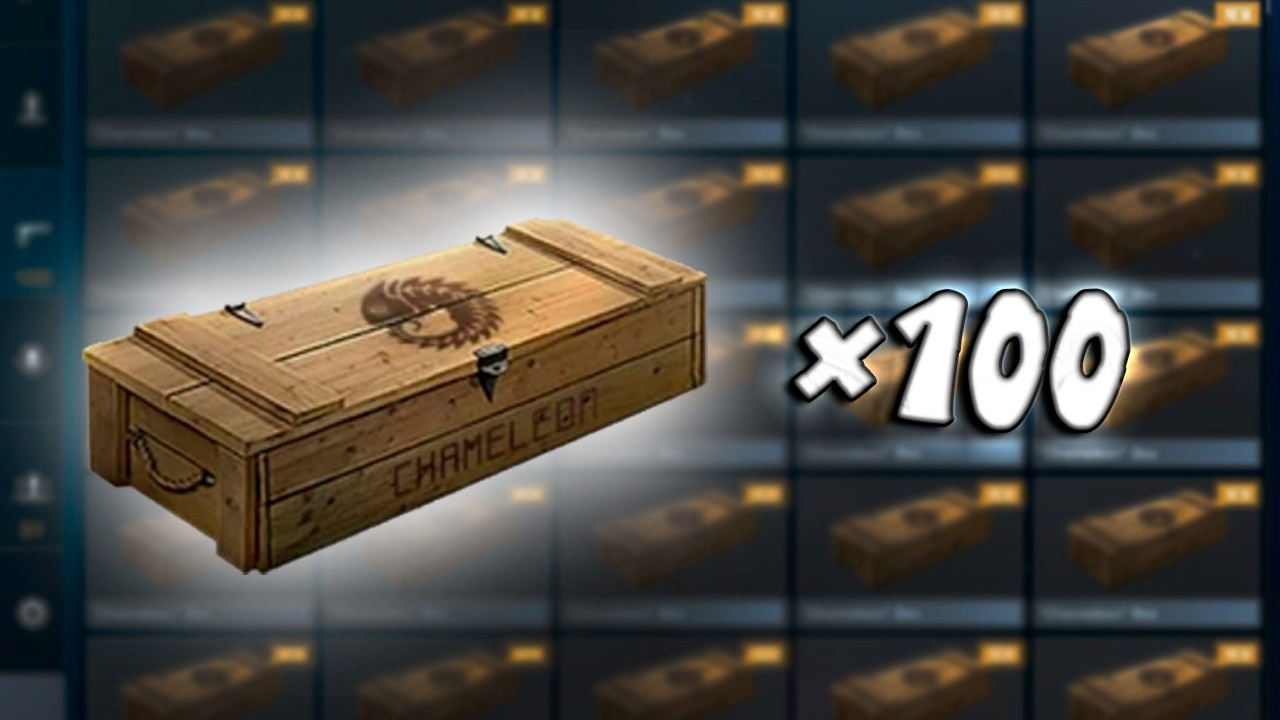 Открыл 100 боксов и Valor case!