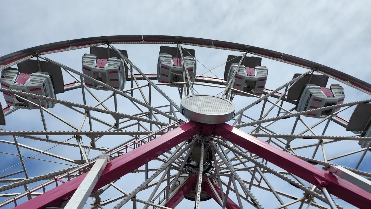 old Bates Brothers Ferris Wheel at Ohio State Fair (July 31st, 2022)