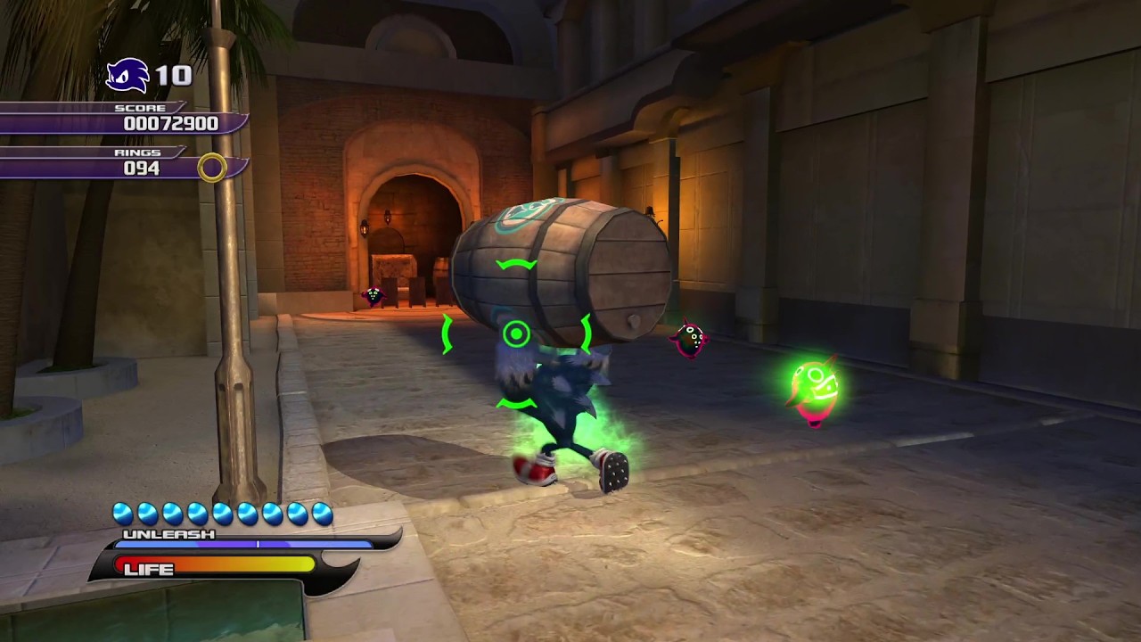 SONIC UNLEASHED  A WRECK OF A LEVEL
