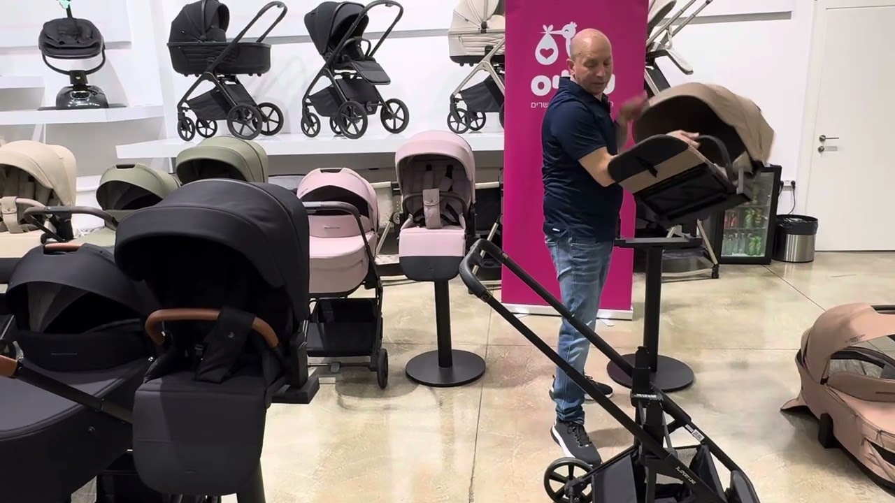 עגלת תינוק ספורט ליין דגם פולד 2025 Sport Line Fold