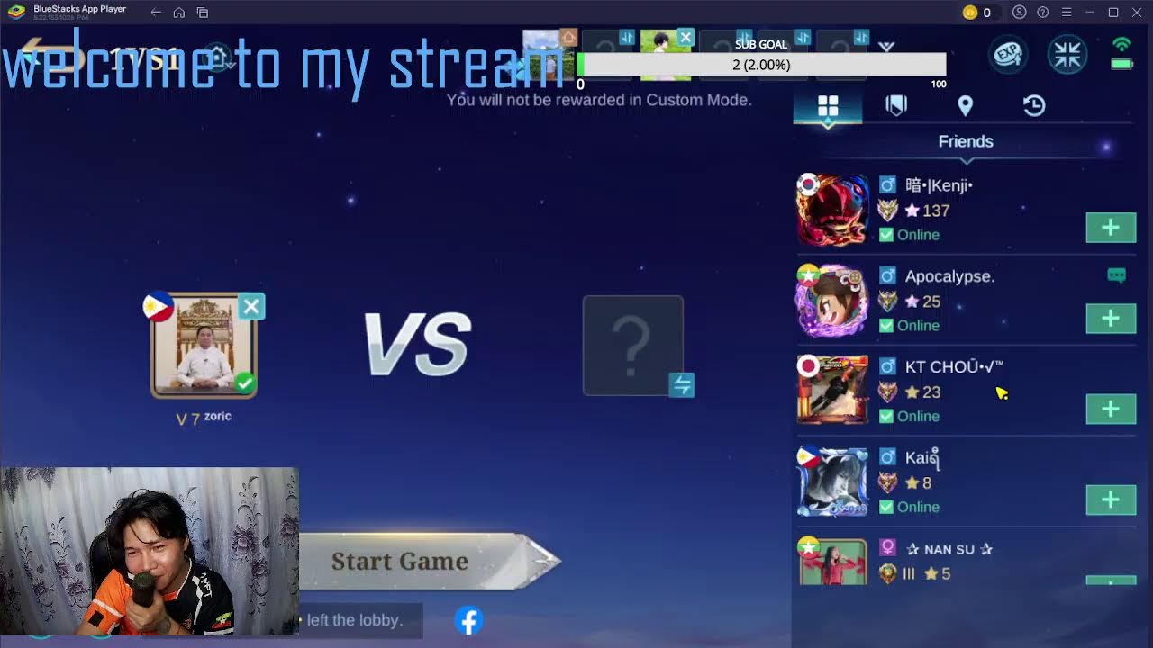 Caster Z Lin Live Stream