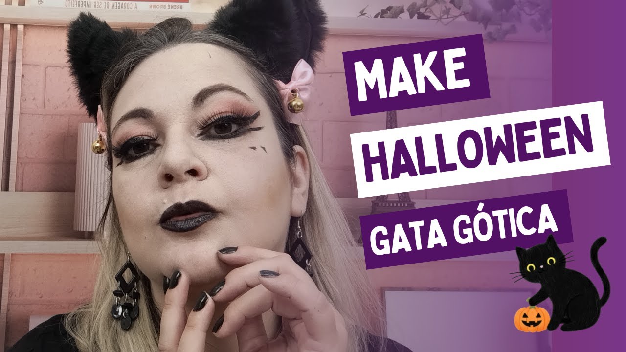 Make Halloween Gata Gótica