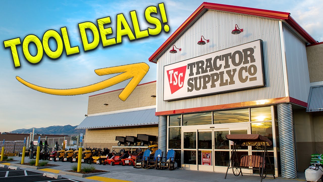 Check out these tool deals at Tractor Supply 💵