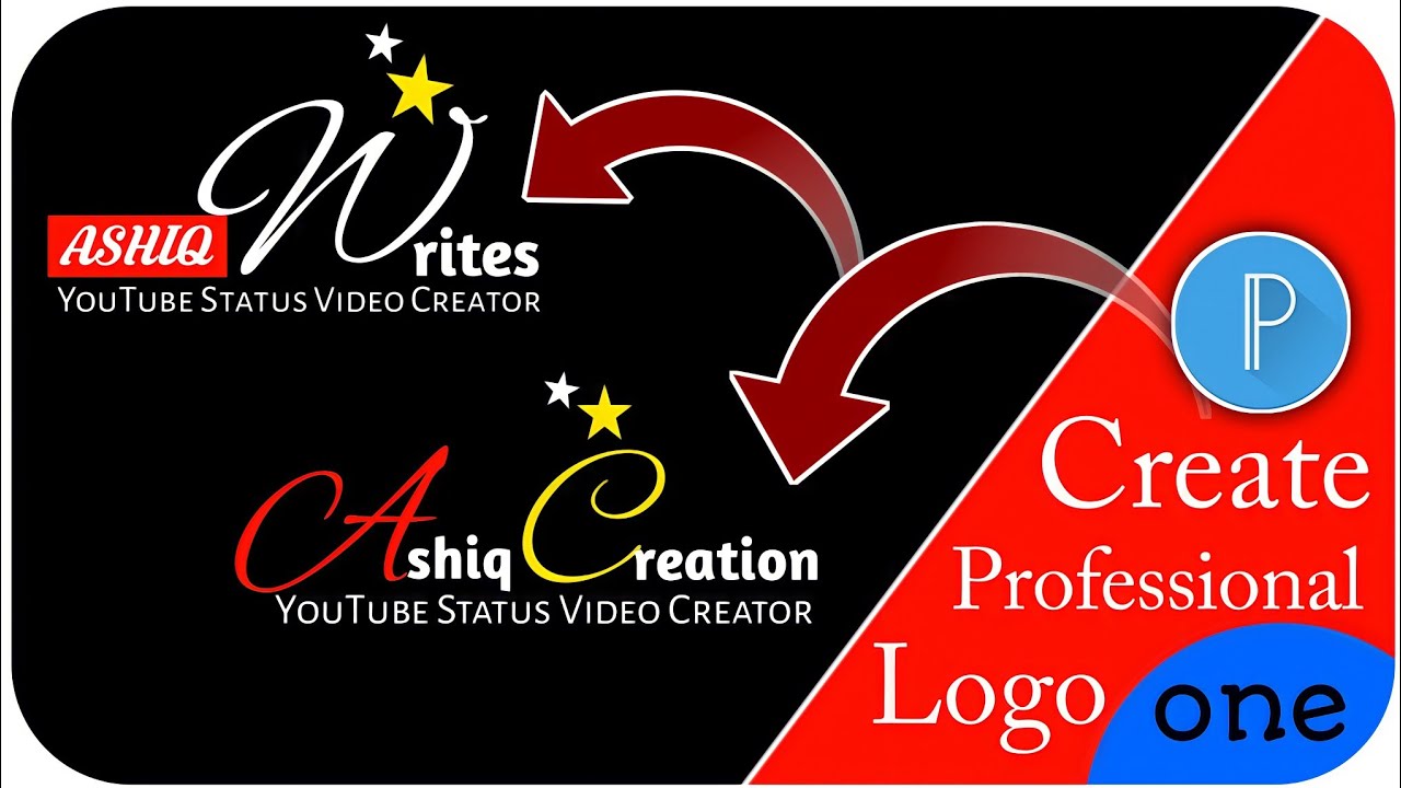 How To Make Professional Logo In PixelLab | Poetry Urdu Logo Design In PixelLab