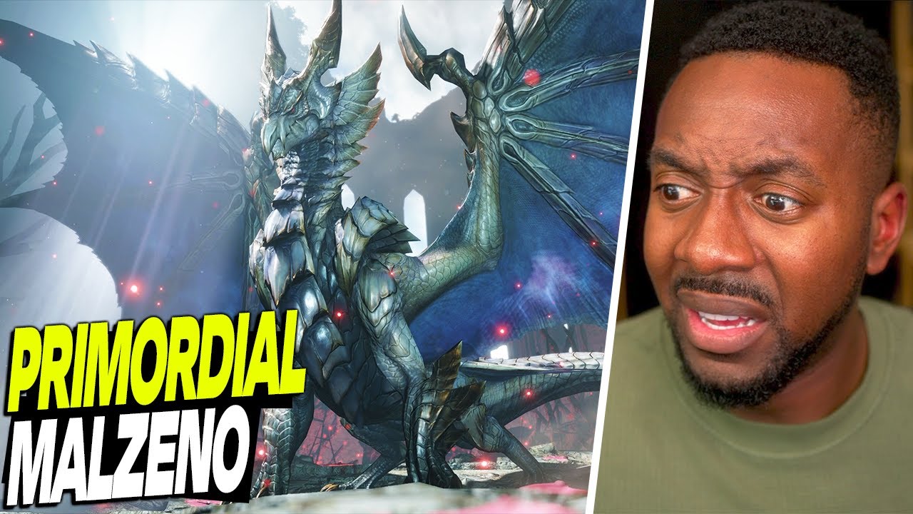 Primordial Malzeno First Attempt... New Elder Dragon Reaction | Monster Hunter Rise Sunbreak