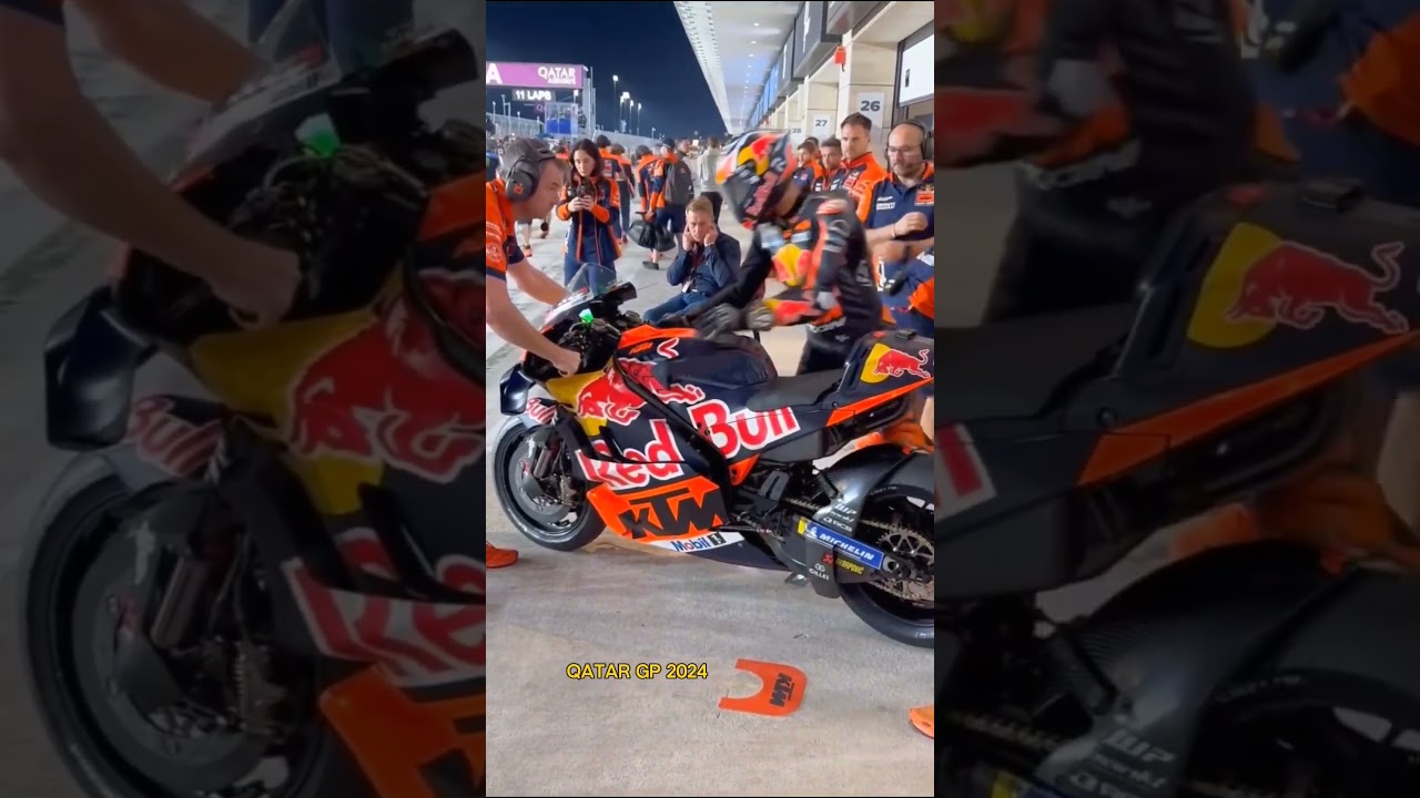 KTM Redbull Racing Sound - MotoGP Qatar 2024