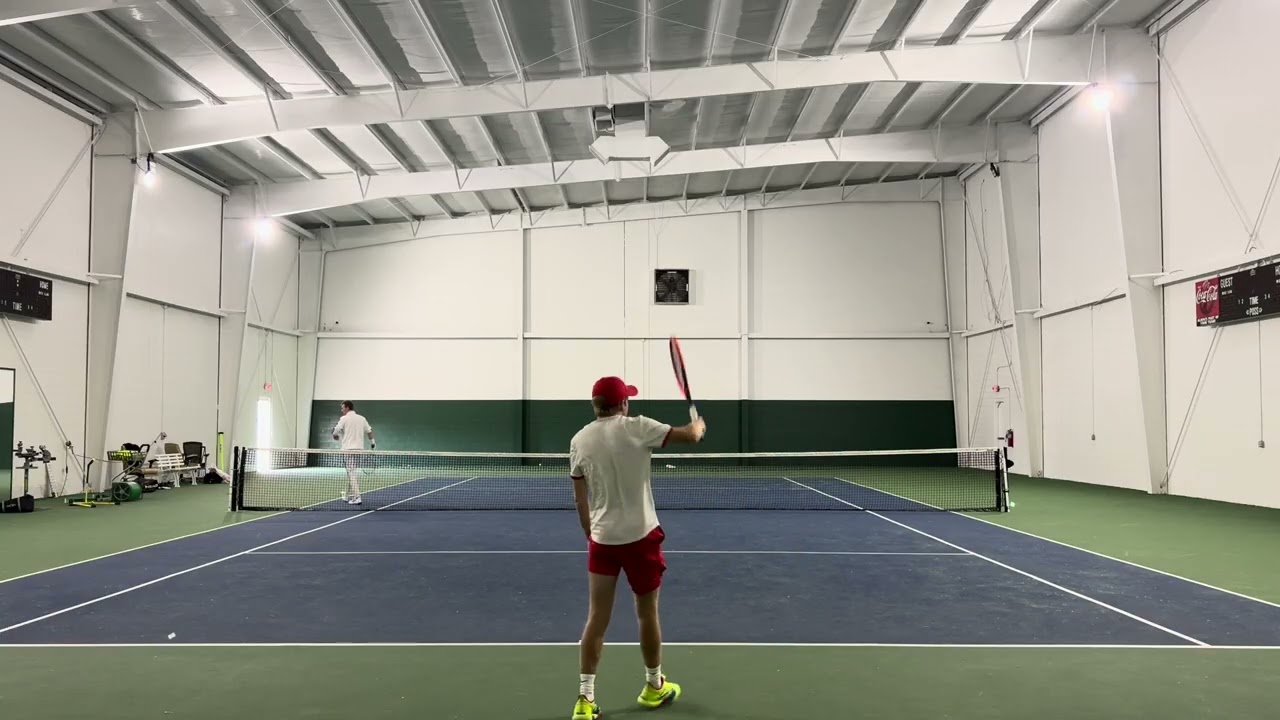 Live ball points with my advanced college student [Return Practice] 