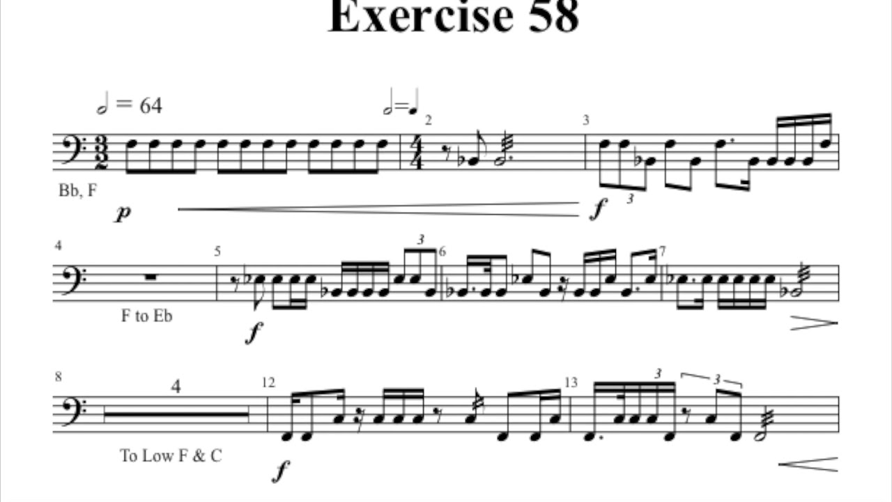 Goodman 58 - Timpani Etude Excerpt