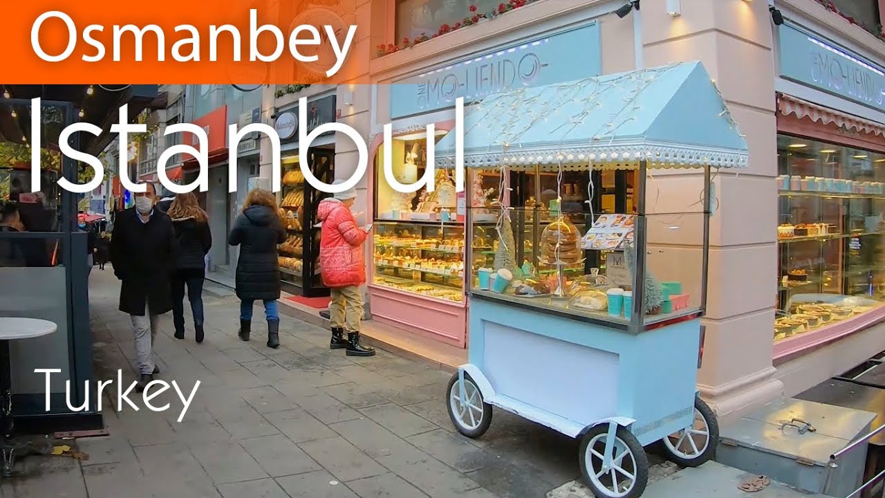 Istanbul city tour - Osmanbey - street walk