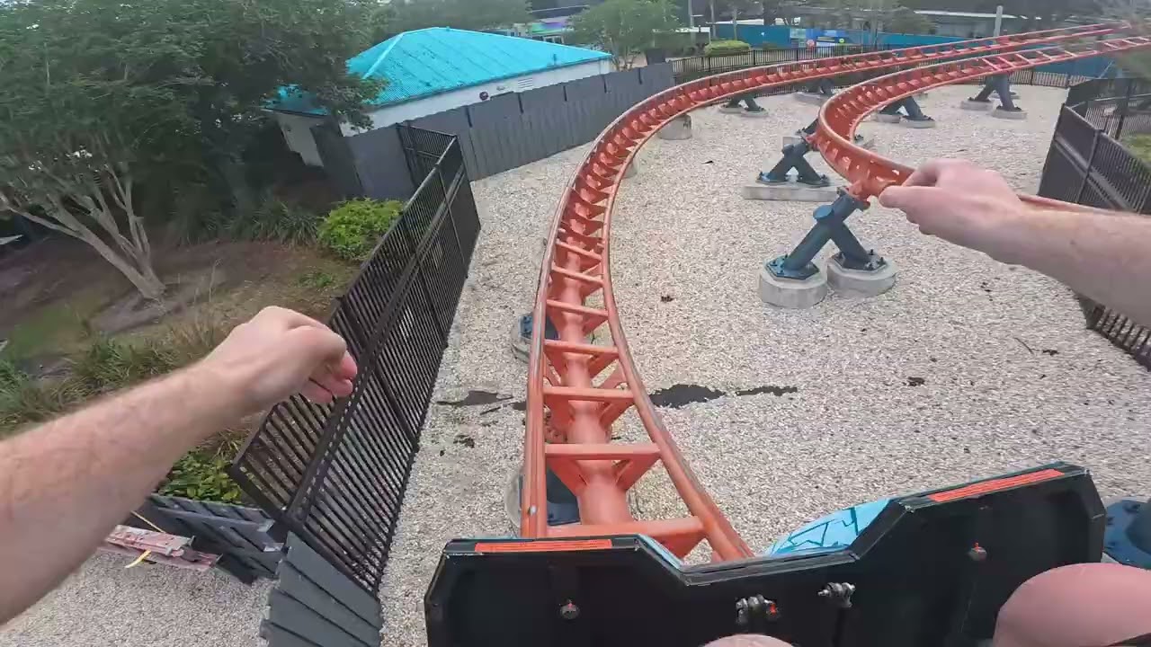 Ice Breaker - SeaWorld Orlando POV 4K 60FPS