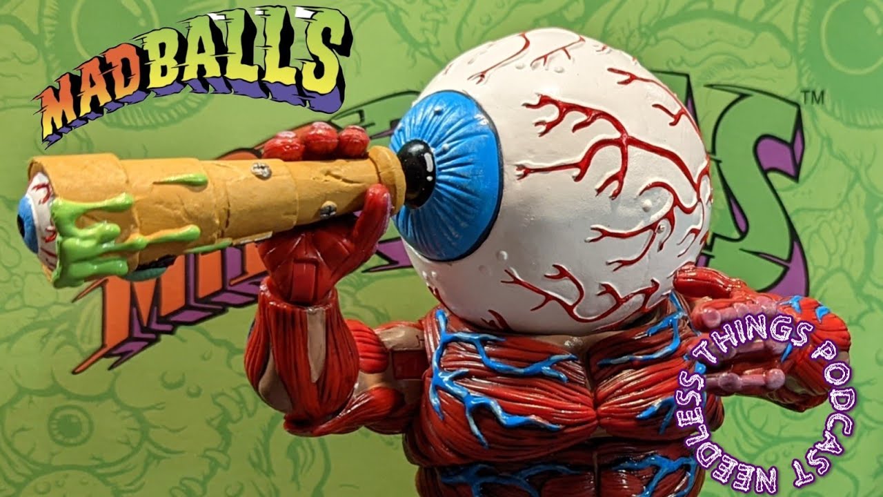Premium DNA Madballs Oculus Orbus MADular Action Figure Needless Unboxing