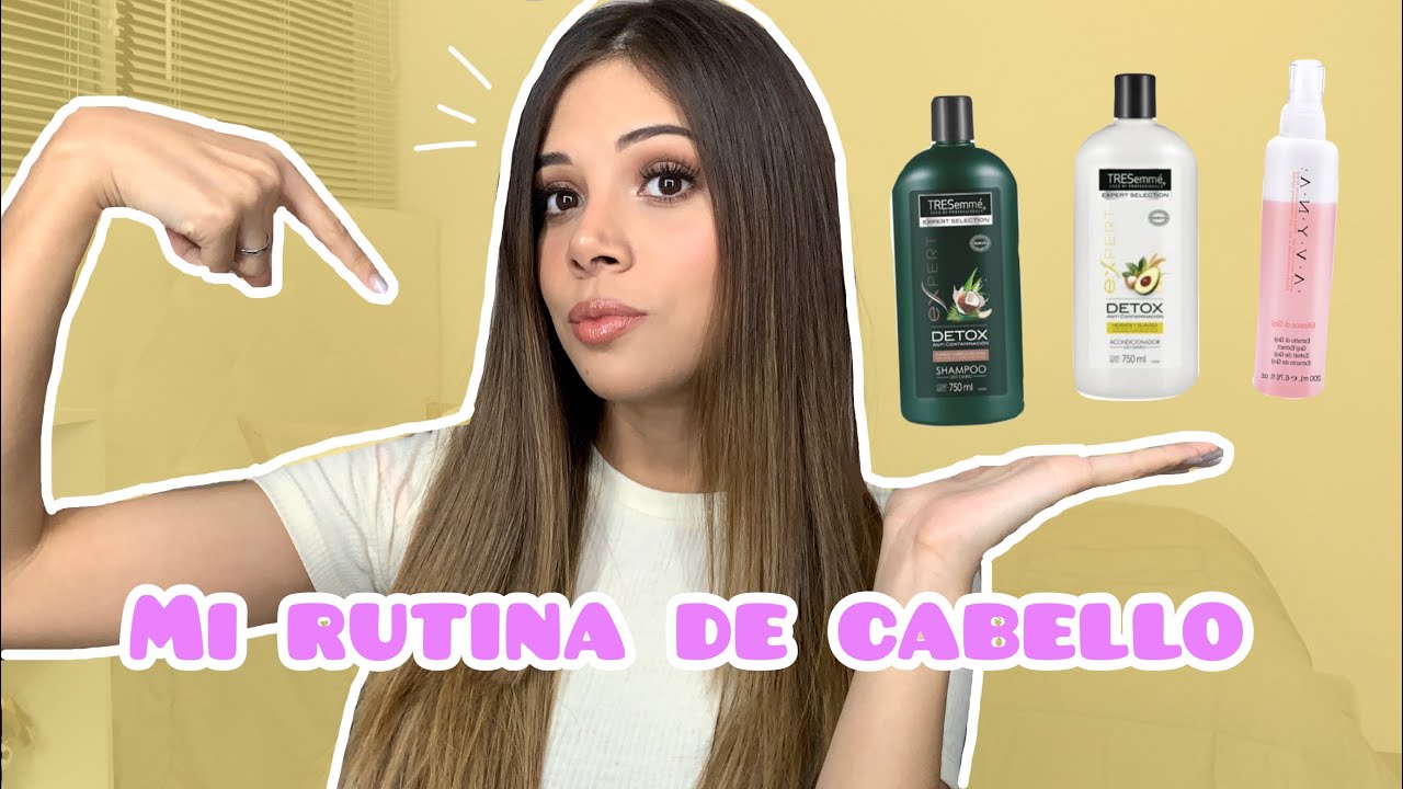 CABELLO LARGO Y SIN FRIZZ! Mi rutina de cabello✨ | Darlen Am