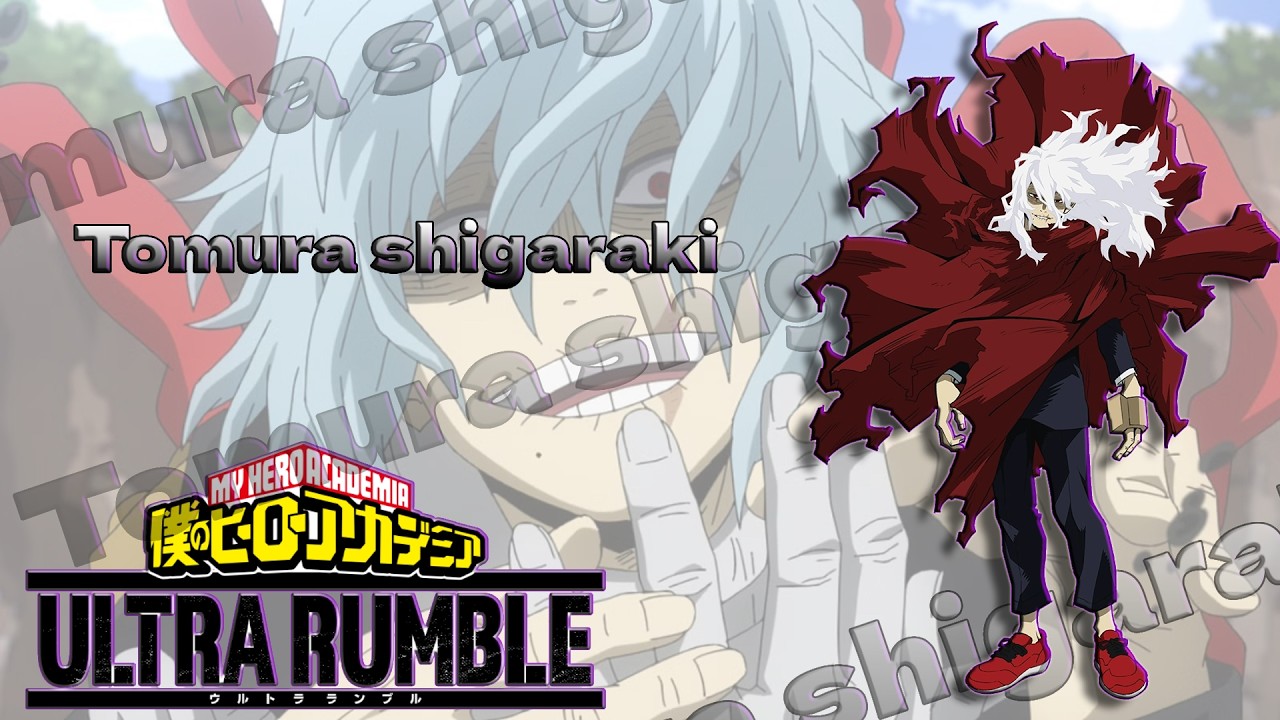 Tomura Gameplay My Hero Ultra Rumble | MHUR