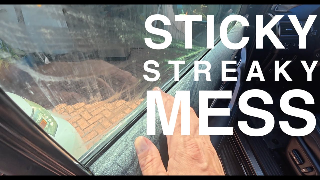 Replace and Fix Door Window Weatherstrips on GX460 - Stop Streaks and Build-Up on Window Interior