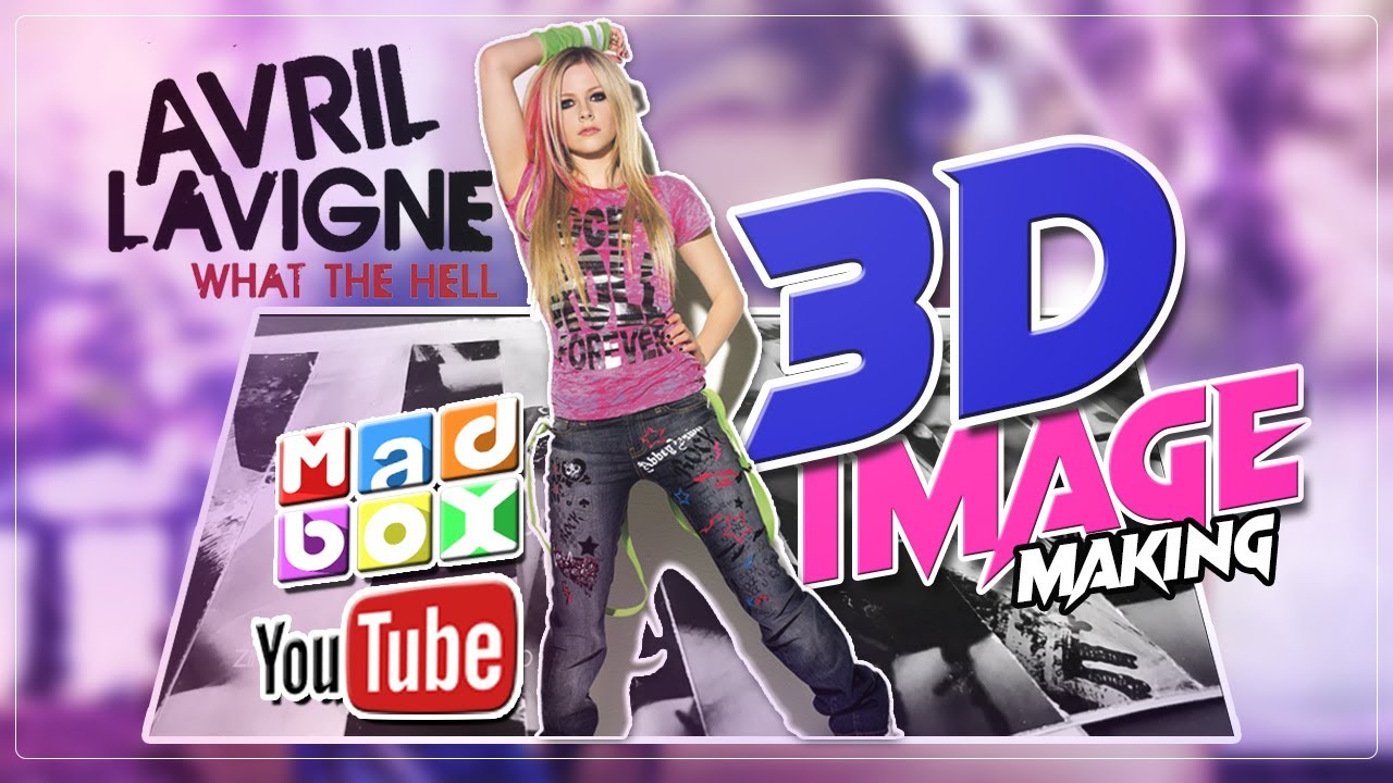 DIY 2 pictures in 1 - How To Make 3D Optical Illusion Picture