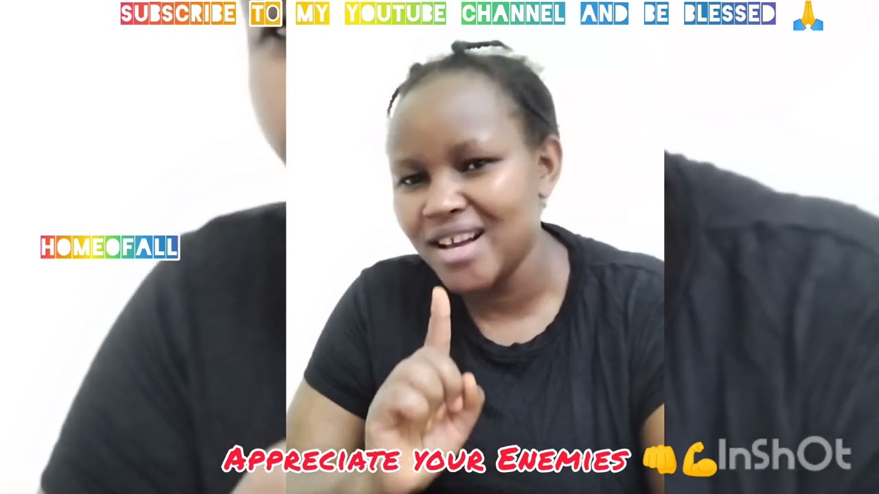 Appreciate your Enemies and thank them