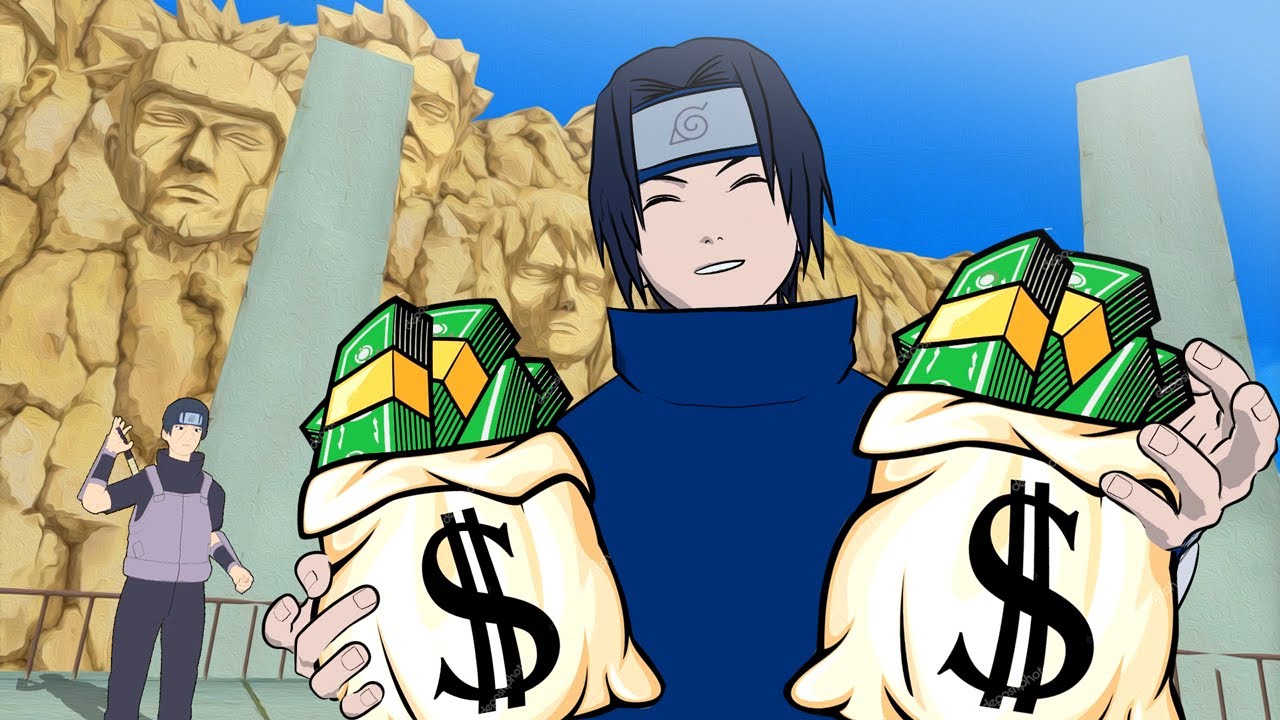 Sasuke Becomes A Millionare! (naruto vrchat)