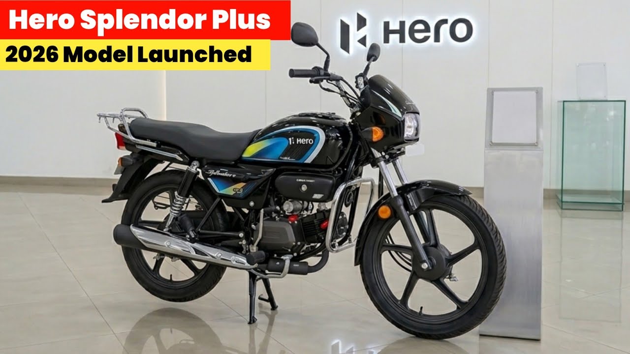 2026 New Hero Splendor Plus Flex Launched 🔥- First Look |E85 Splendor Plus |Hero HF Deluxe Flex Fuel