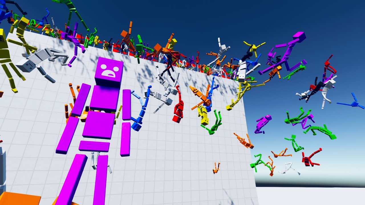 Fun with Ragdolls: smash ragdoll physics 1