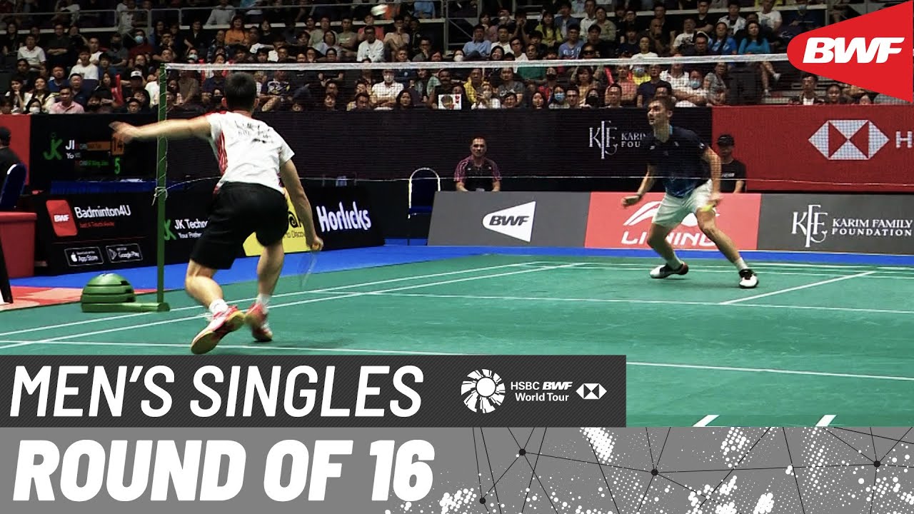 KFF Singapore Open 2023 | Christo Popov (FRA) vs. Loh Kean Yew (SGP) [4] | R16