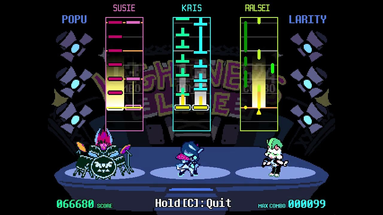 Touhou ~ Bad Apple, Deltarune Lightners Live