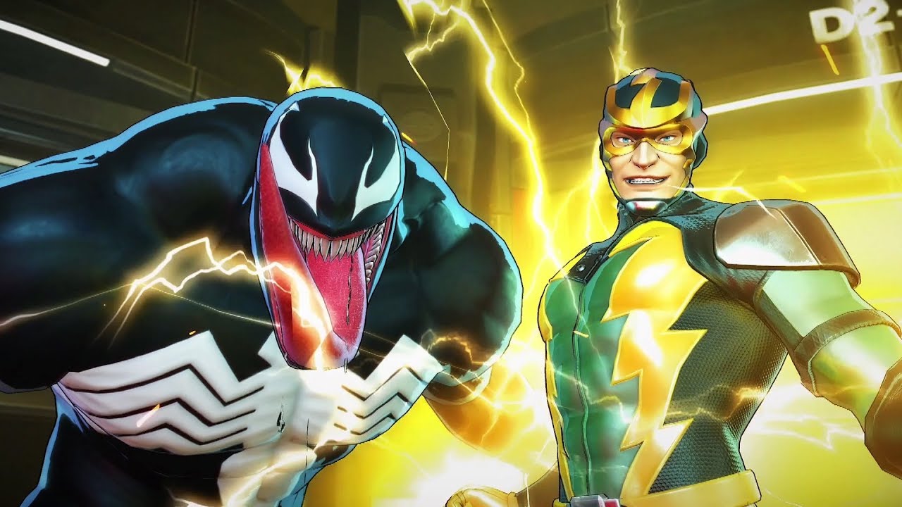Venom and Electro Boss Fight - Marvel Ultimate Alliance 3: The Black Order