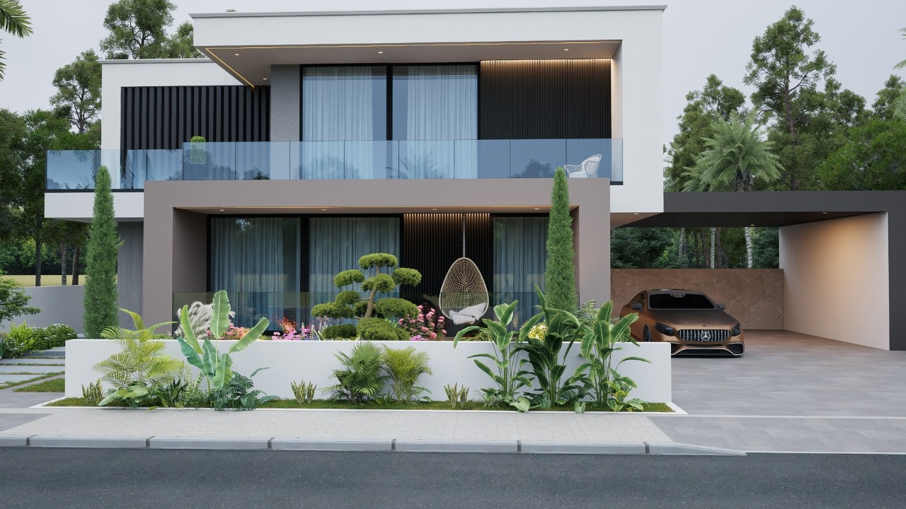 Affordable Luxury: 4 Bedroom Modern House Design You Can Build | 252 sqm.